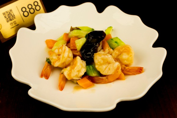 GAMBAS SALTEADO